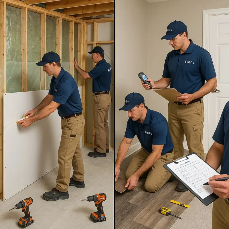Repairs and Reconstruction process in Chebanse, IL